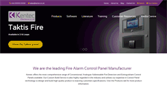 Desktop Screenshot of kentec.co.uk